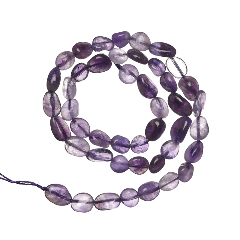 

5-10mm New Popular Ametrine gemstone exquisite Irregular Diy Bracelet&Necklace accessories findings 16inch