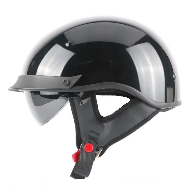 Pirate Skull motorcycle helmet Vintage Motorbike half helmet Retro