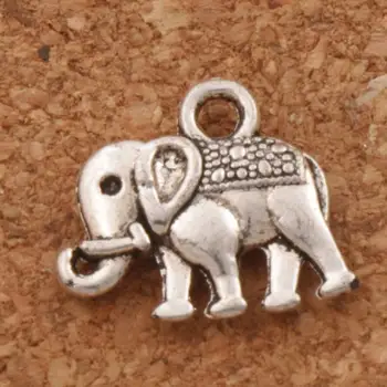 

Dots Elephant Spacer Charm Beads 17x14.5 mm 280PCS zinc alloy Pendants Alloy Jewelry DIY L1170