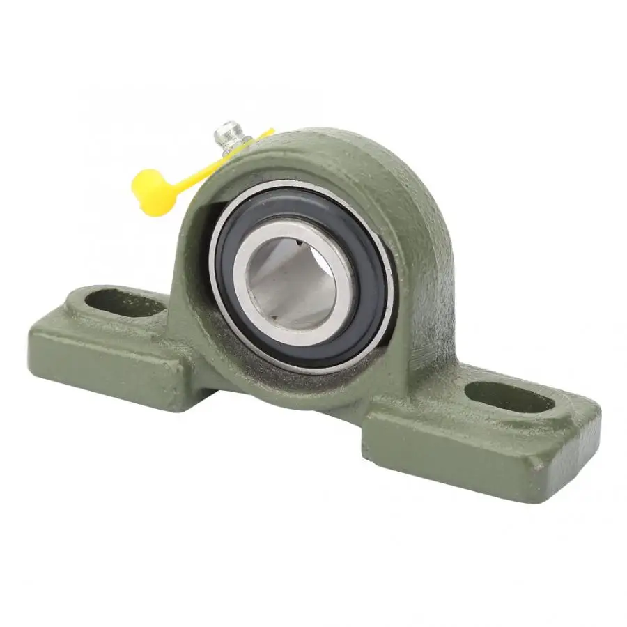 

Bearing Mount 1pc Pillow Block Bearing Vertical Mounted Bearing Unit 2 Bolt Solid Base Bearing Axial