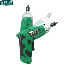 LAOA 2016 type 3.6V Electric Screwdrivers set with Chargeable Battery Cordless Drill DIY with 11 bits