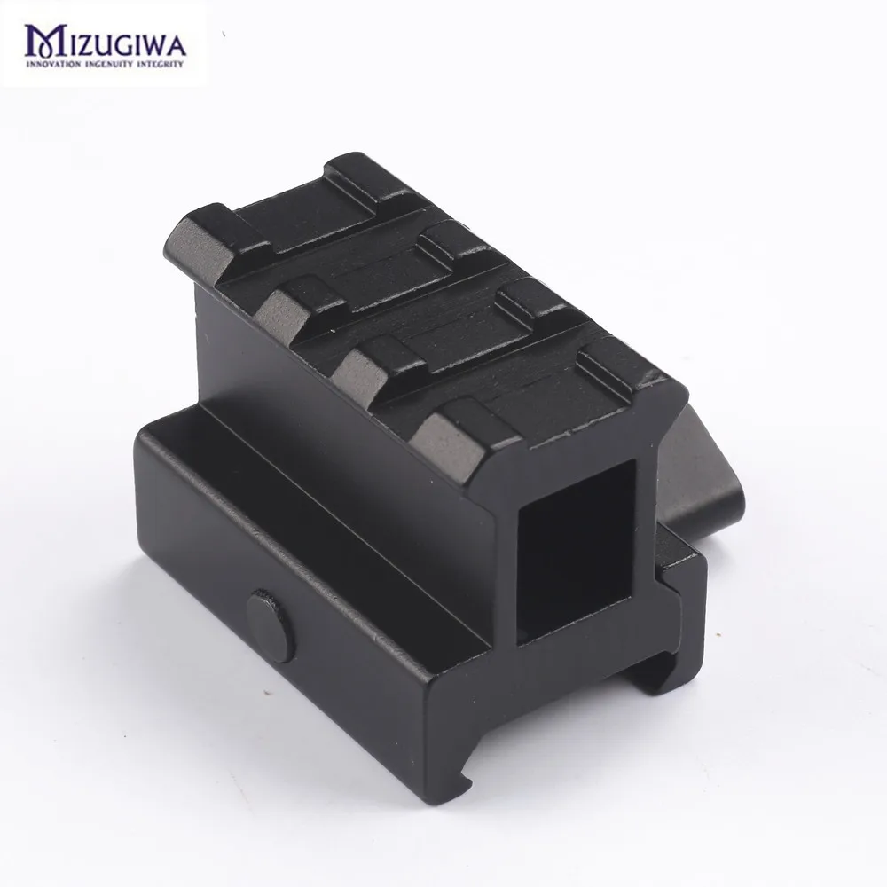 

Quick Release scope rail mount 4slots scope mount High Profile Riser Mount extend 20mm Dovetail extend rise mount caza