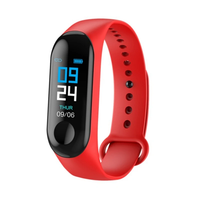 ساعة ذكية شاشة ملونة USB شحن معصمه القلب معدل ضغط الدم بلوتوث النساء ووتش Smartband لالروبوت IOS