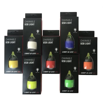 

USB Powered LED Portable Lantern Tent light Portable Outdoor Handle Camping Lamp Waterproof Chainable USB Night Light