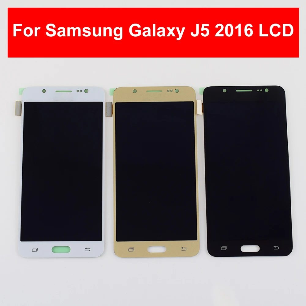 Для Samsung Galaxy J5 2016 LCD J510FN J510F J510G J510Y J510M J510 сенсорный экран дигитайзер сенсор + панель