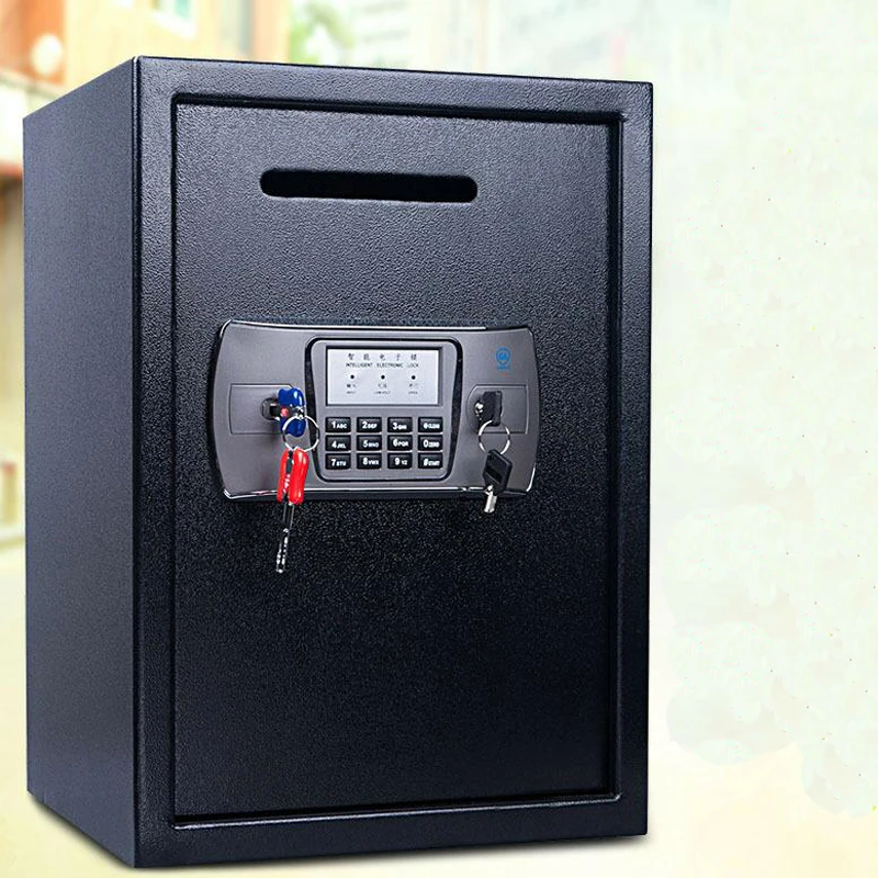 Review  Safety Box Anti-theft Electronic Storage Bank Security Money Jewelry Storage Collection Home Office
