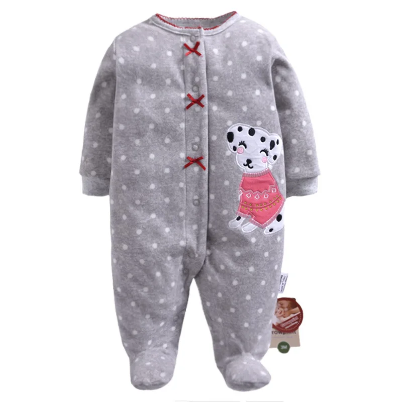 Nueva moda Navidad invierno Bebé mamelucos polar pies bebé niños ropa infantil dibujos animados bebé Romper bebe niña ropa Nueva moda Navidad invierno Bebé mamelucos polar pies bebé niños ropa infantil dibujos animados bebé Romper bebe niña ropa
