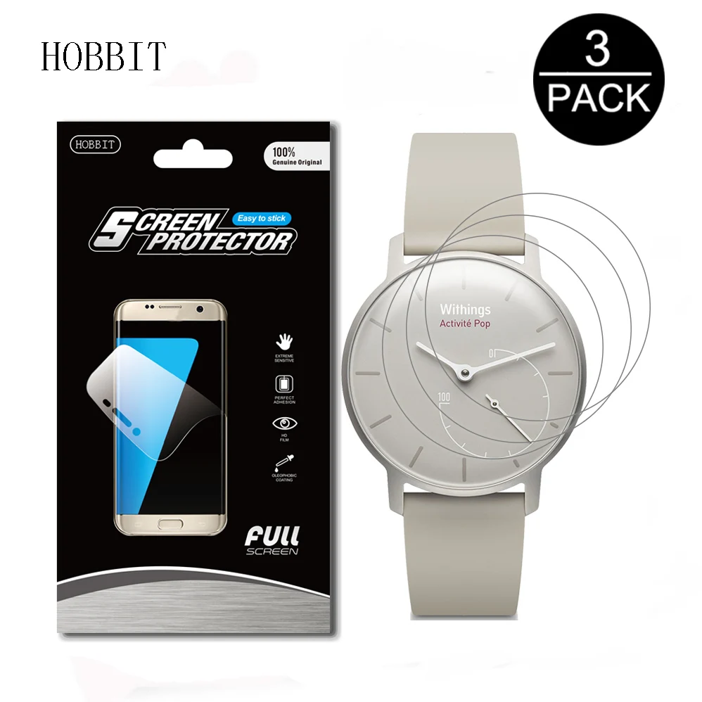 

3Pack For Nokia Withings Activite POP 7H Nano Explosion-proof Screen Protector High Definition Sporting Smart Watch Film