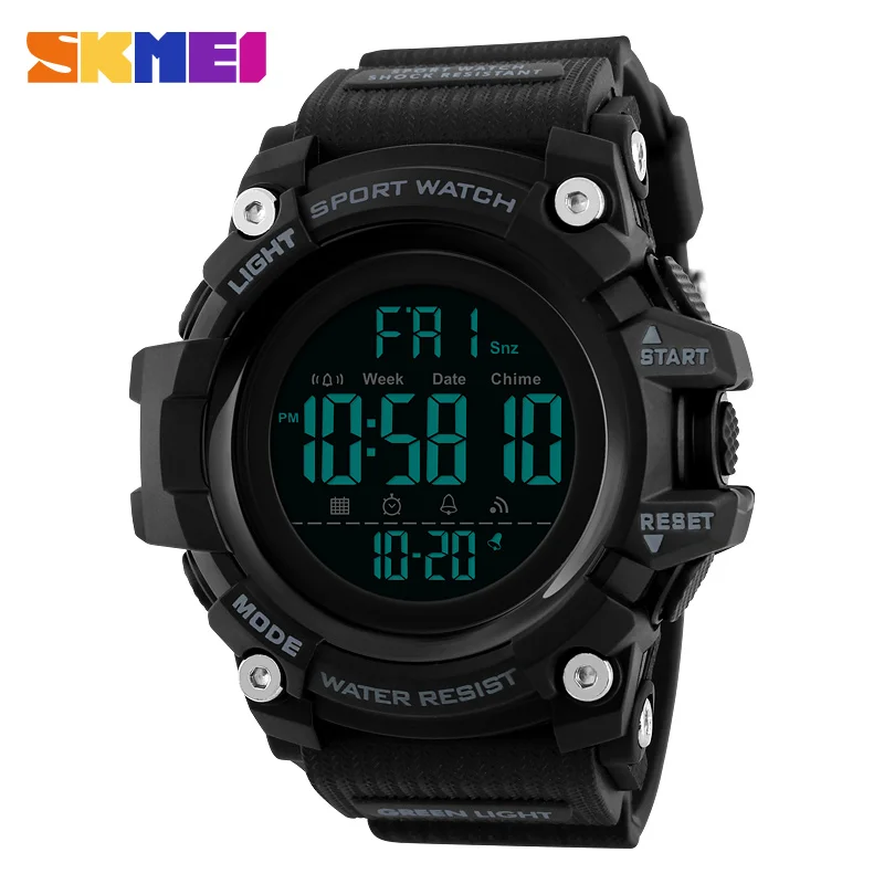 

SFMEI Luxury Outdoor Sports Military Watches Fashion Countdown Alarm Digital Watch Men Waterproof LED Wristwatches Clock male