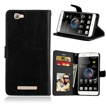 

For ZTE Blade A610 Case Luxury PU Leather Back Cover Case For ZTE Blade A610 A 610 Case Flip Protective Phone Bag Skin With Slot