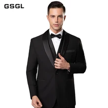 Men's Shawl Lapel 3-Pieces Suit Slim Fit One Button Dress Suit Blazer Jacket Pants Tux Vest Men's Shawl Lapel 3-Pieces Suit Slim Fit One Button Dress Suit Blazer Jacket Pants Tux Vest