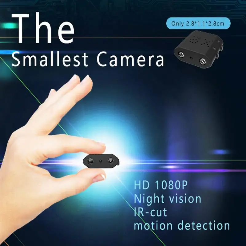 Маленькая X2 мини камера IR-CUT HD 1080P ночная версия монитор Диктофон мини видеокамера мини DV Kamera pk XW XD мини камера