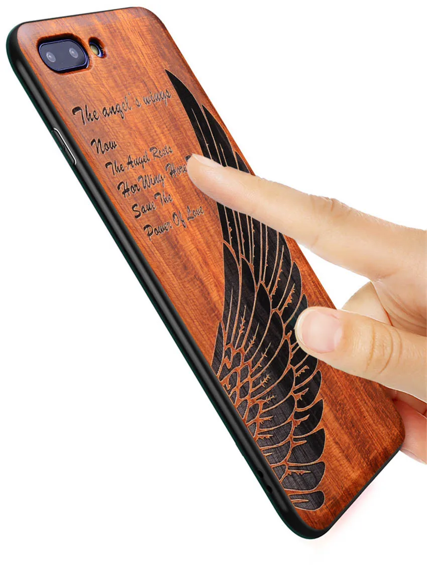Russian Popular Mask Rose Wood Phone Case for Huawei Honor View 10 V10 Flower Wooden Huawei Honor 10 Cover Case (5)