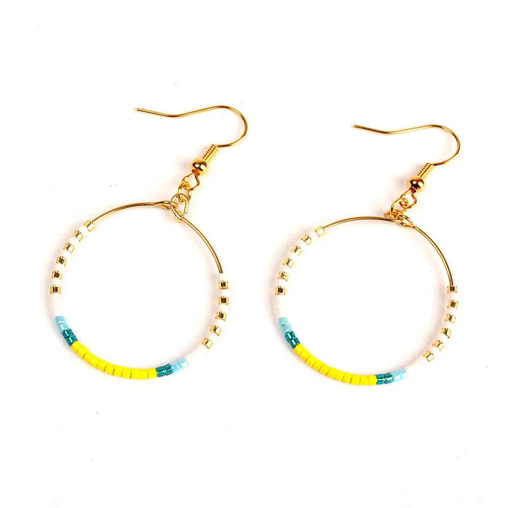 

2019 New Earrings New Collection Summer Jewelry Boho Chic Style Festival Fashion Bijoux Handmade Accessories