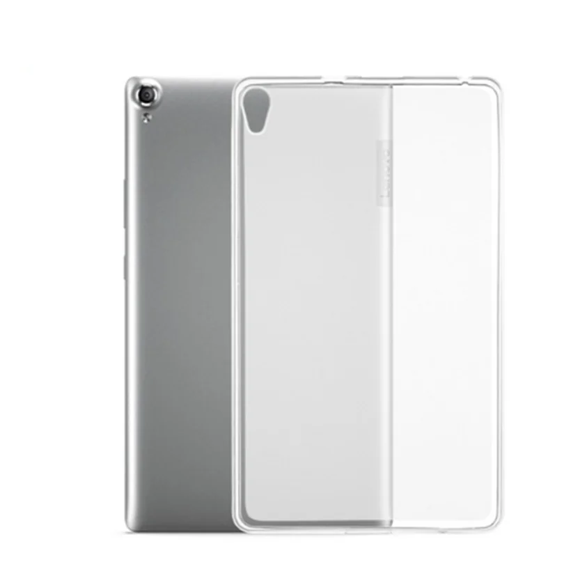 Прозрачный силиконовый чехол для планшета Lenovo A7-30 A3300 Phab Plus Tab 2 A10-70 4 3 8 10 7304 710F 730F 7504