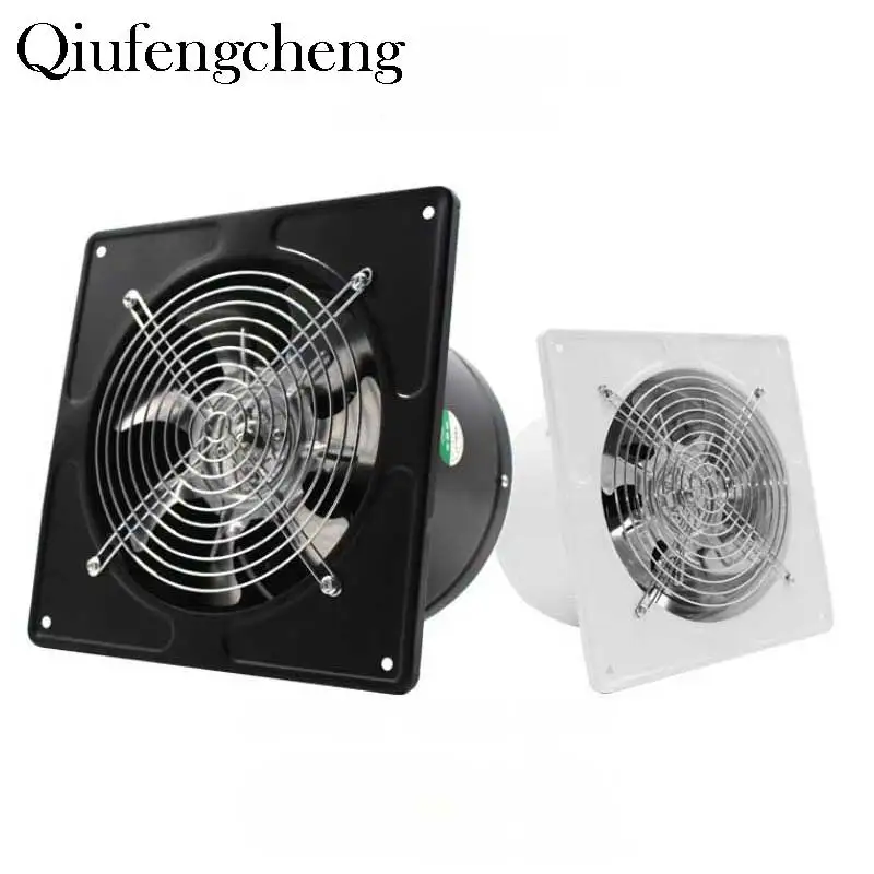 Billige 7,48 zoll Ventilator Extractor Wand Montiert 220V Auspuff Fan 45WLow Noise Hause Bad Küche Garage Air Vent Belüftung