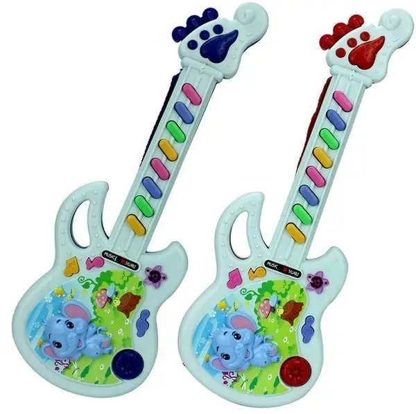 

2 Colors Elephant Guitar Musical Instrument Portable Music Keyboard Toy Children Piano Developmental Baby Educational Toys