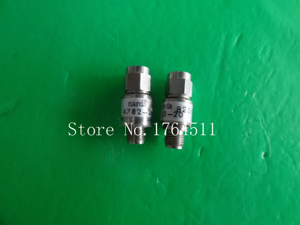 

[BELLA] NARDA 4782-20 DC-18GHz 20dB 2W SMA coaxial fixed attenuator --2PCS/LOT
