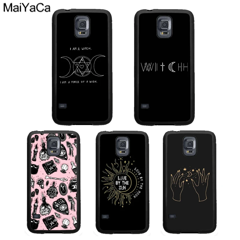 

MaiYaCa Witchcraft Dark Witch Rubber Case For Samsung Galaxy S9 S10 S8 Plus Lite S4 S5 S6 S7 Edge Note 9 8 5 Cover Coque