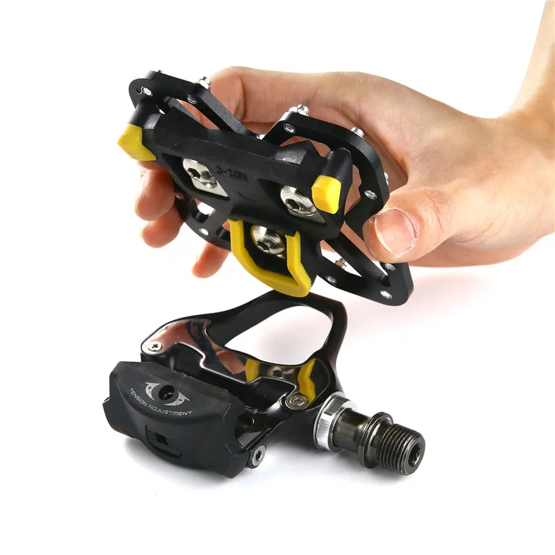 Large Bike Platform Adapters Road Bicycle Self-locking Pedal Cleats Bicycle Lock Plate For Pedal Cycling Lock Pedal Conversion afbeelding