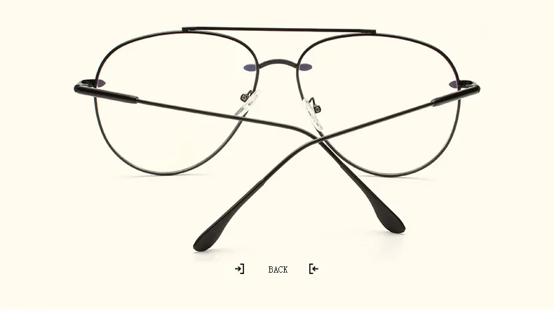 Vazrobe авиационные очки для женщин и мужчин, большие оправы для очков для женщин, Винтажные Украшения, очки с прозрачными линзами, золото, серебро