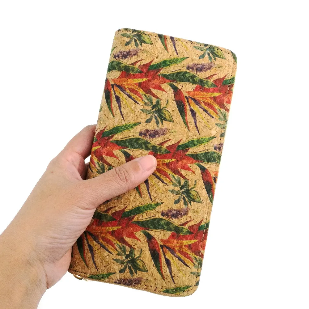 cork wallet flower 3