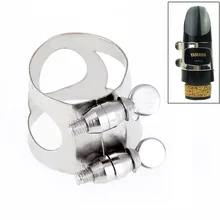 Mouthpiece Clarinet Ligature Clip Fastener for Bb Clarinet Parts Metal Stainless steel Mouthpiece Protection  Mouthpiece Clarinet Ligature Clip Fastener for Bb Clarinet Parts Metal Stainless steel Mouthpiece Protection