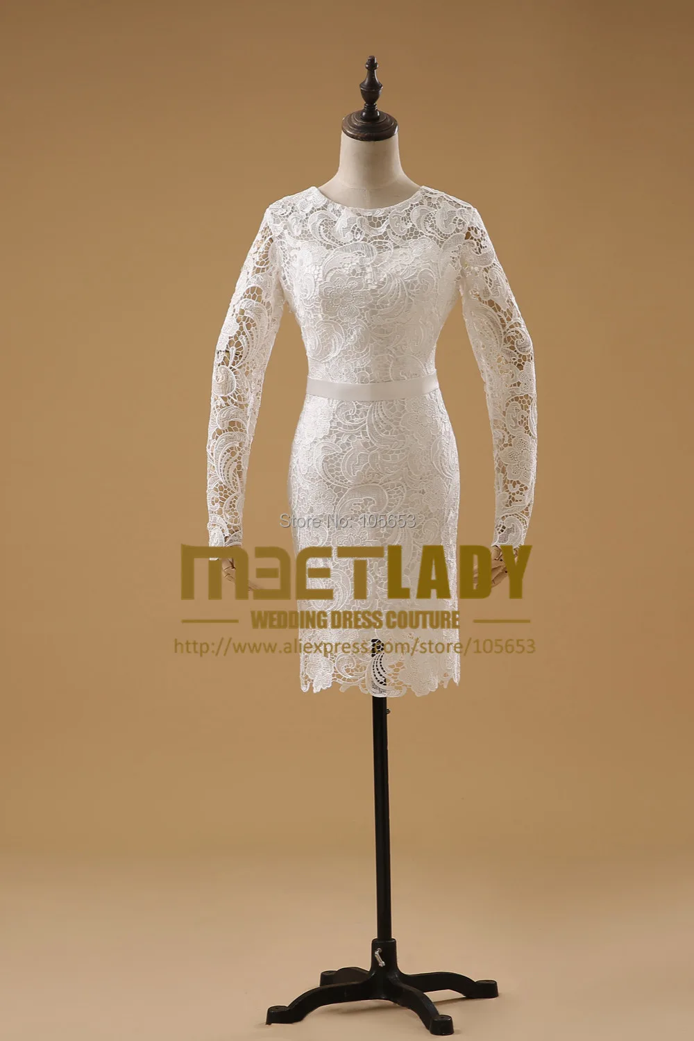 samples of lace gown