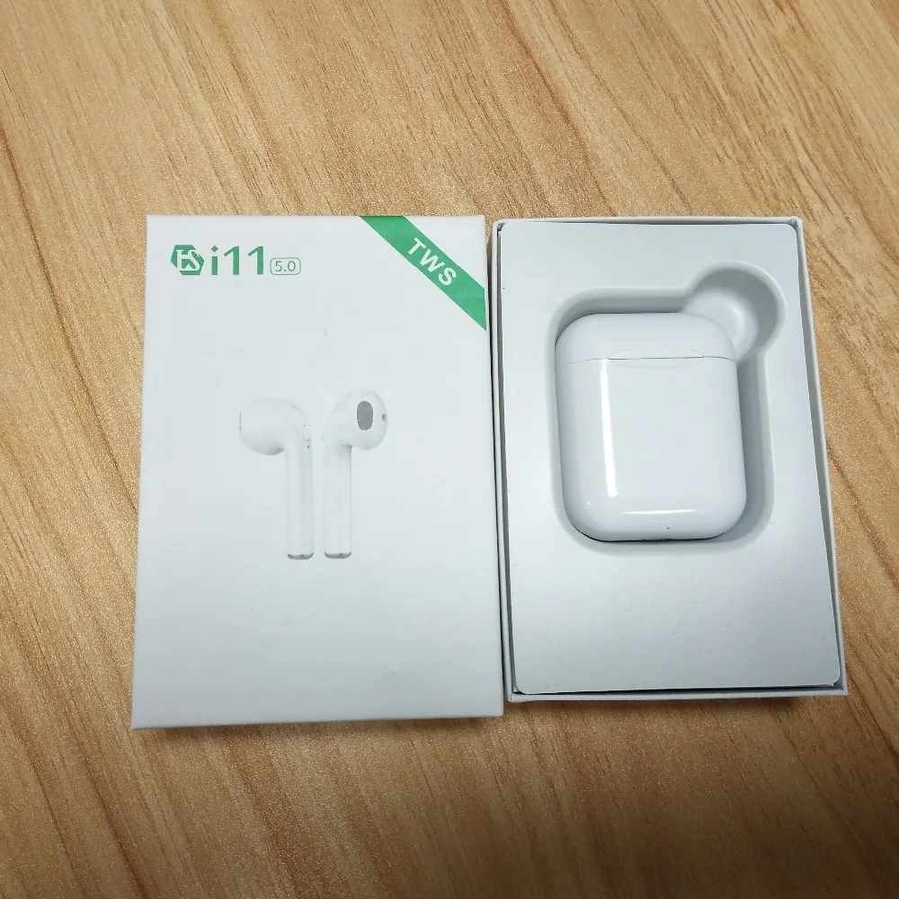 

Original i11-tws Twins Wireless Earbuds Mini Bluetooth V5.0 Stereo Headset earphone For all kinds of smart phone