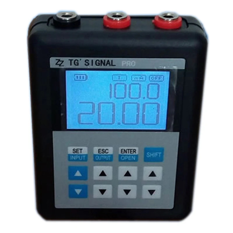 

Original TG Signal Pro 24V 4-20mA 0-10V Signal Generator Analog Current Voltage Signal Tester Valve Calibrator with Curve Output
