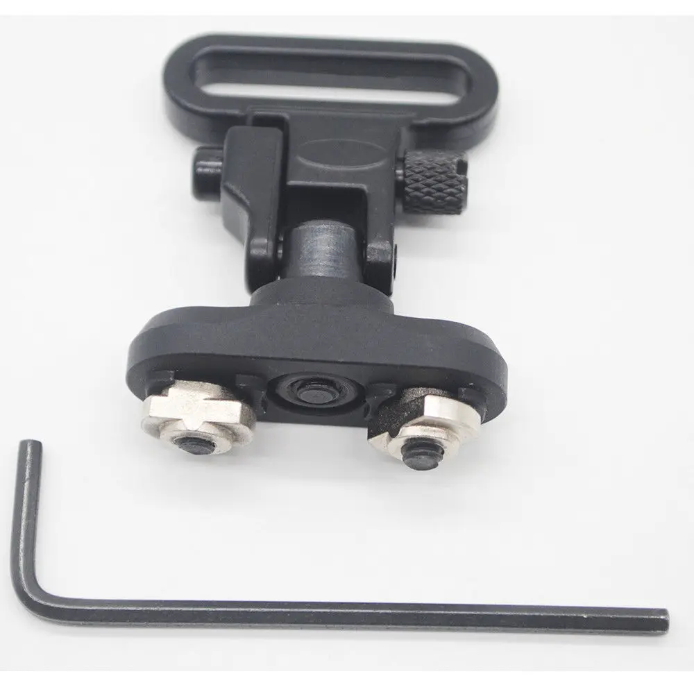 TriRock 1 ''/1,25'' QD Quick Detach Sling Swivel+ M-lok Rail Attachment Set Black Color_6 типов