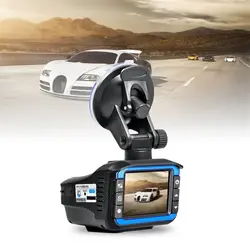 Автомобиль конной видео Регистраторы радар Скорость два в одном авто Видеорегистраторы для автомобилей Камера G-Srnsor Скорость детектор 720P HD
