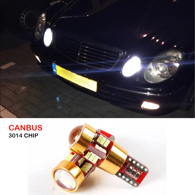 Canbus T10 W5W LED Car Parking Lights Wedge Side Light For Mercedes