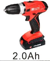 

MOSTA LT18SB2A 18V 2.0Ah Cordless battery screwdriver Multi-function rechargeable impact drill cordless screwdriver Power Tools