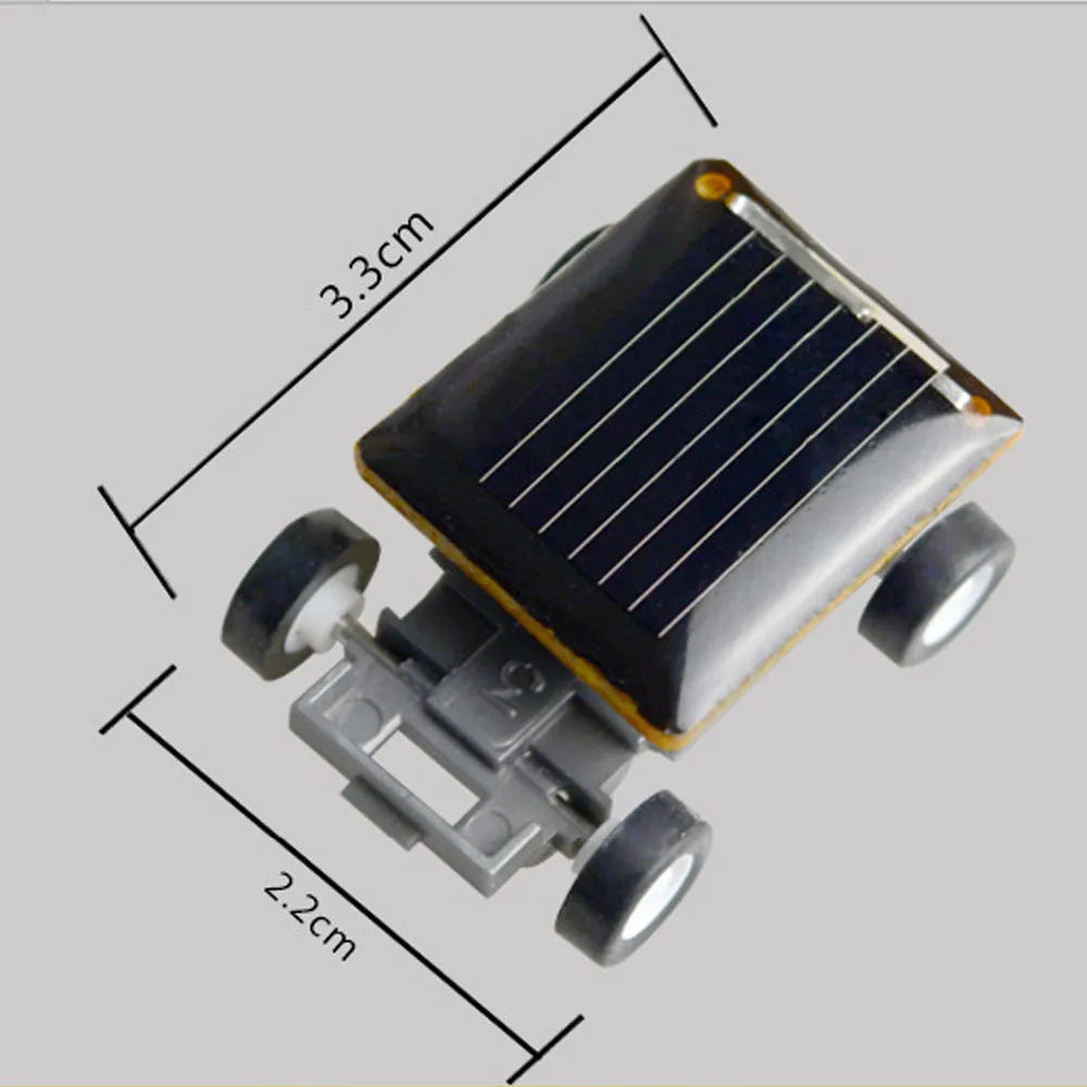 DIY Солнечная игрушка игрушечная машинка на солнечной батарее Мини Солнечная энергия Порошковая игрушка гонщик для детей солнечный автомобиль Развивающие игрушки