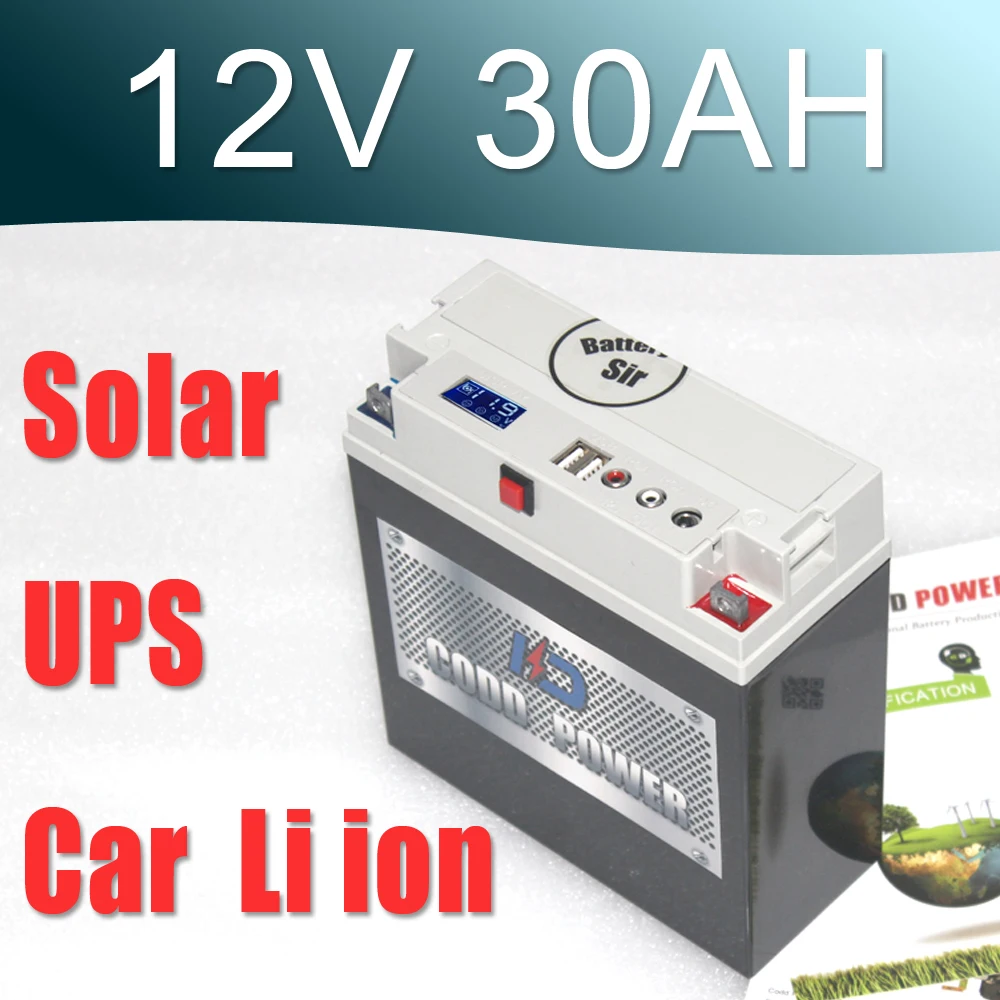 batterie solaire 30ah