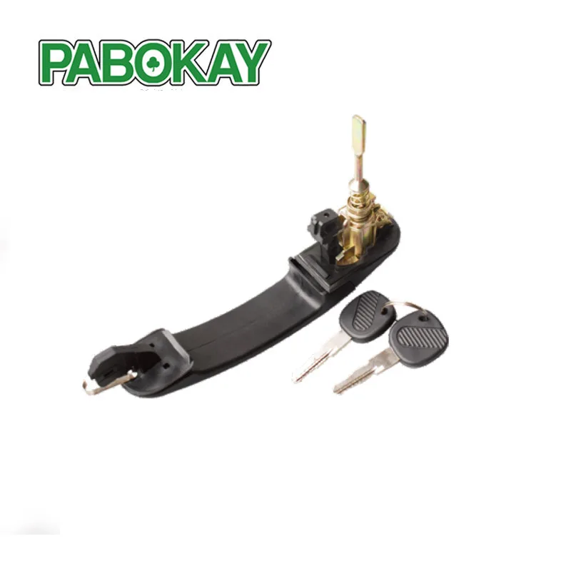 FOR VW Golf MK3 door handle lock with 2 keys front left 377837205 373837205