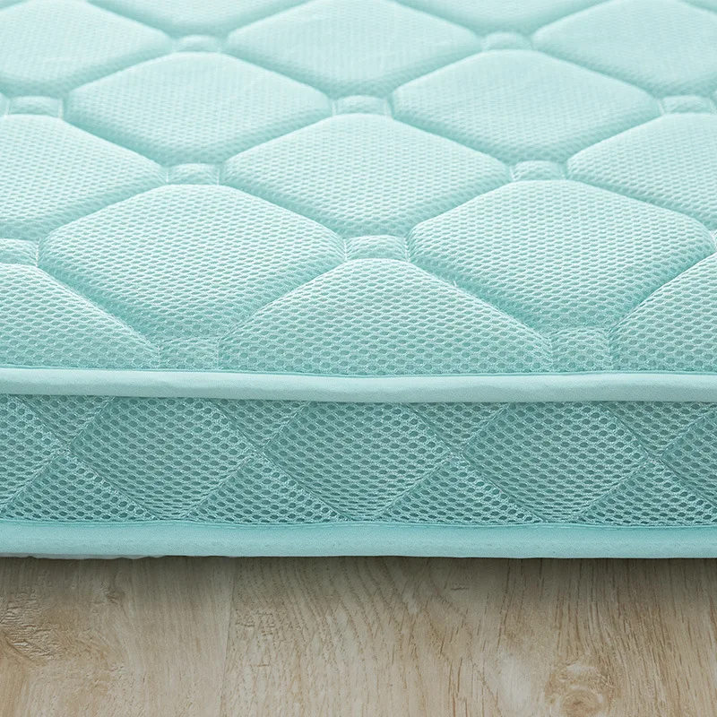 4D Breathable Soft Brighter Color Environmental Thick Warm Foldable Single Or Double Student Mattress Topper Quilted Bed 4D Breathable Soft Brighter Color Environmental Thick Warm Foldable Single Or Double Student Mattress Topper Quilted Bed