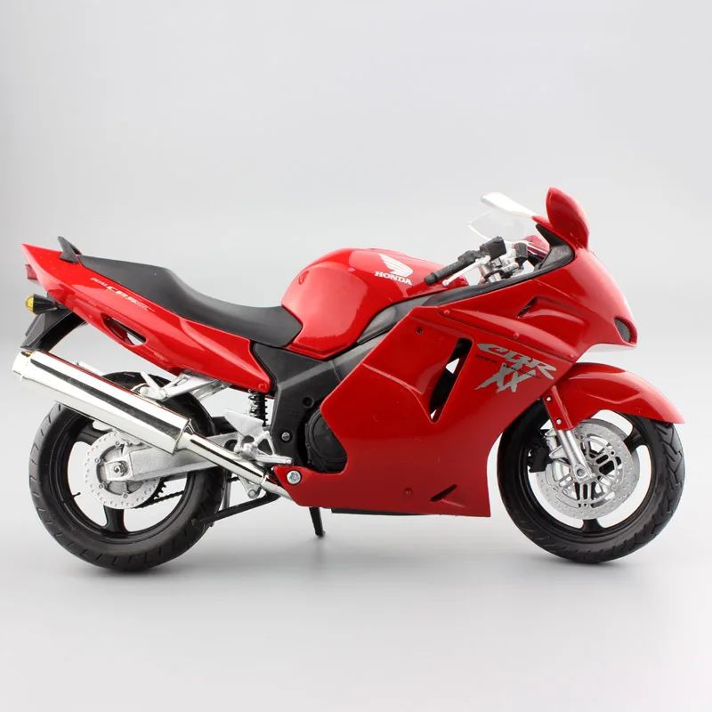 1:12 весы automaxx дети мотоцикл Honda CBR 1100XX CBR1100XX спортивные супер черный Дрозд литья под