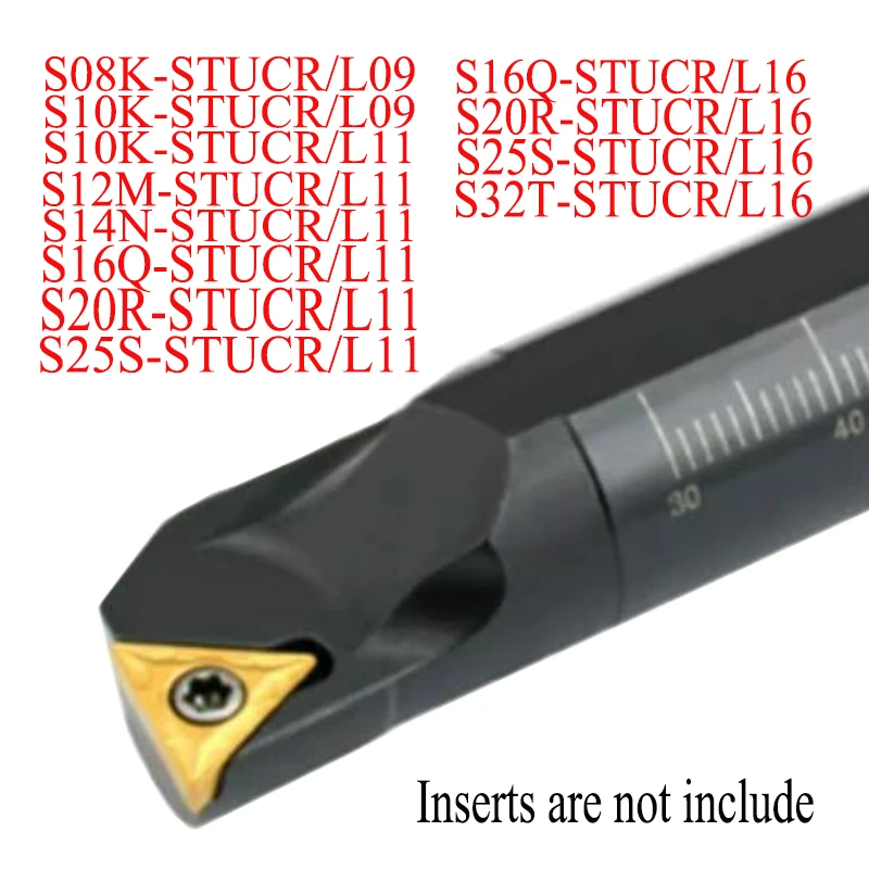 

S08K-STUCL09/S10K-STUCL09/S10K-STUCL11/S12M-STUCL11/S14N-STUCL11/S16Q-STUCL11/S20R-STUCL11/S25S-STUCL16/S32T Tool Holder cnc