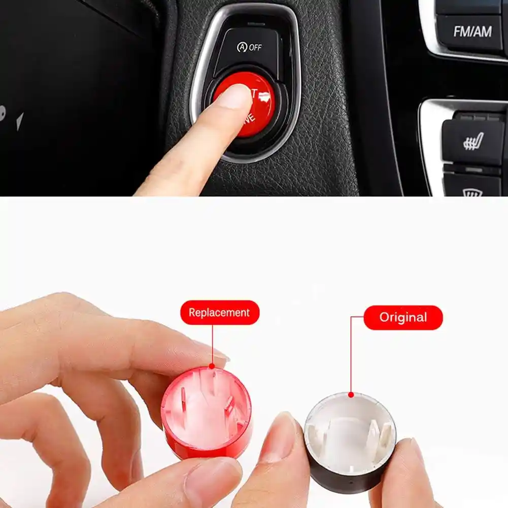 4PCS//PACK DKMUS Start Stop Engine Switch Power Ignition Button Replacement for BMW 1 2 3 4 5 6 7 X1 X3 X4 X5 X6 Series 2010-2016