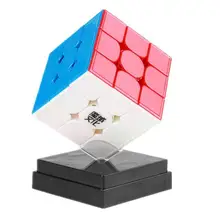 Cuber speed MoYu WeiLong GTS3 M без наклеек 3x3 магический куб магнитный MoYu WeiLong GTS V3 M Цвет 3x3x3 скоростной куб головоломка