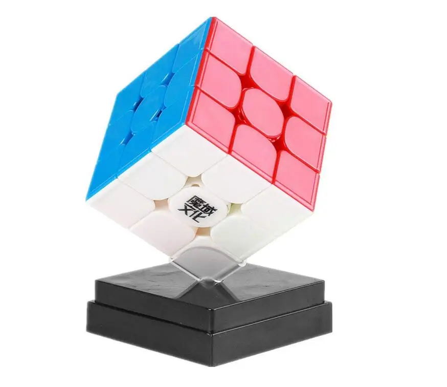 Base Noire Ludokubo Cube magnétique Moyu Weilong WR M 3x3 speedcube 