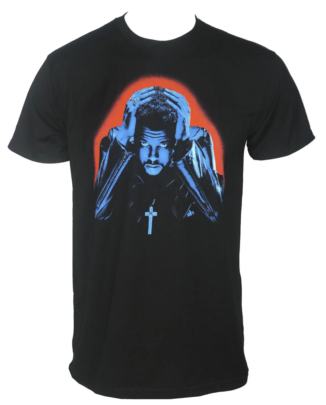 Authentic THE WEEKND Starboy Album Cover T Shirt S 3XL NEW Top Harajuku