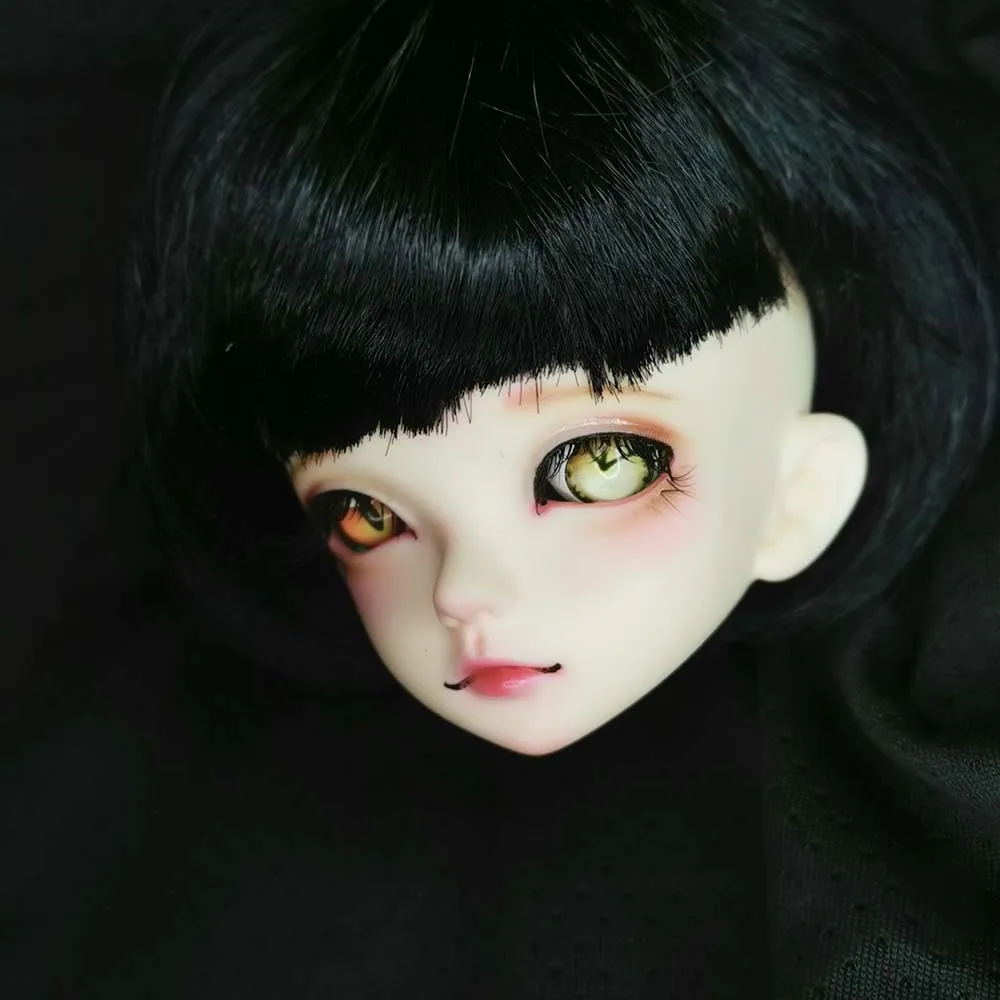 Дата битва Tokisaki Kurumi Bjd глаза часы глаза 1/4 1/3/6 1/8 BJd Кукла SD MSD 8 мм 10 мм 12 мм 14 мм 16 мм с принтом куклы аксессуары