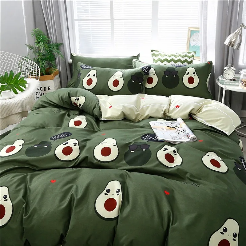 Solstice Cotton Pastoral Flower Cartoon Style Fashion Bedding Bed Linen Bed Sheet Duvet Cover Pillowcase 4pcs Bedding Sets/Queen Solstice Cotton Pastoral Flower Cartoon Style Fashion Bedding Bed Linen Bed Sheet Duvet Cover Pillowcase 4pcs Bedding Sets/Queen