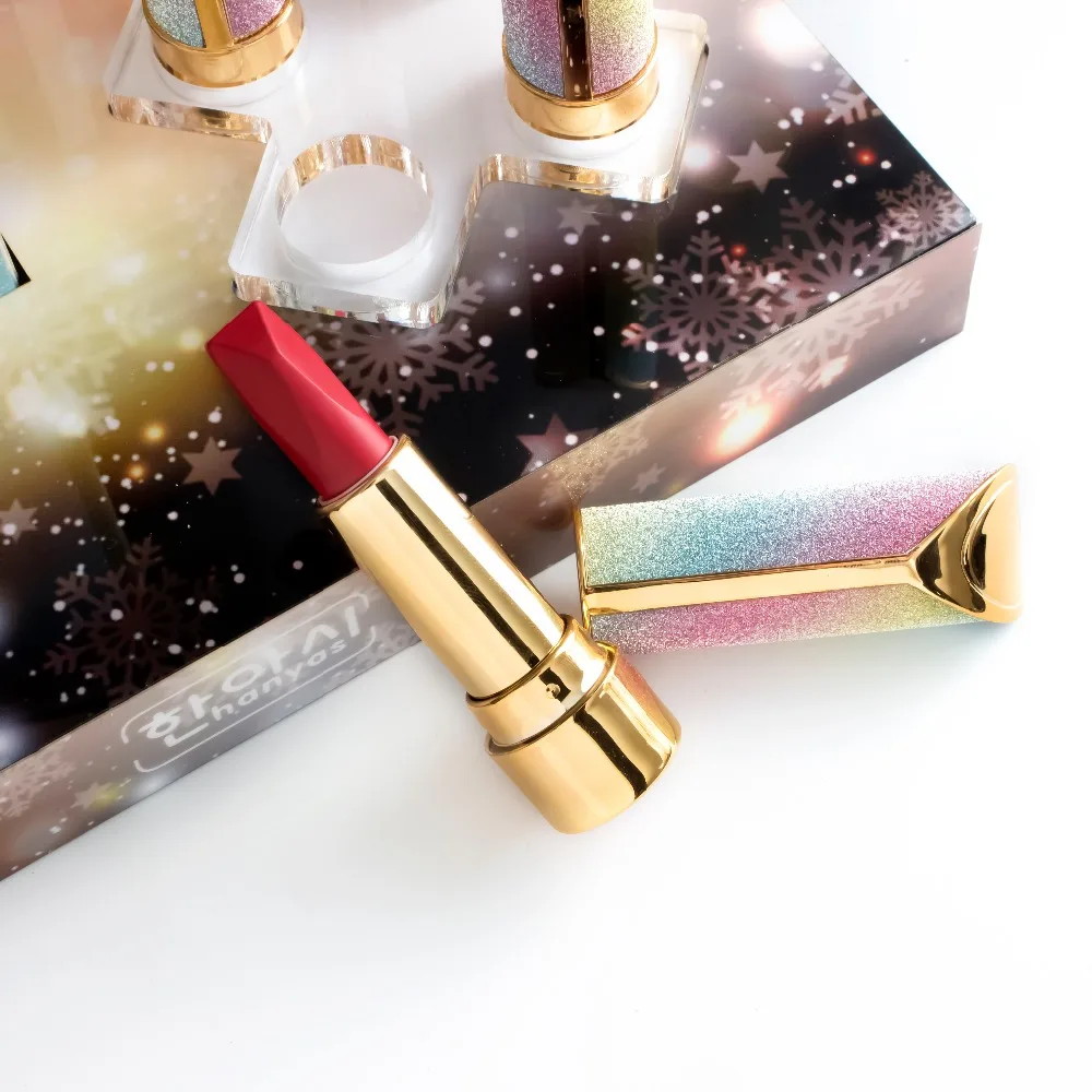 

Brand makeup matt Velvet Lipstick 6 Colours Long Lasting Waterproof Professional Cosmetic Beauty Makeup Lip Stick Best Selling