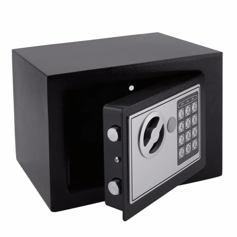 4.6L профессиональная коробка безопасности домашняя цифровая электронная коробка безопасности домашний офис настенный тип ювелирные изделия деньги Противоугонная Сейф