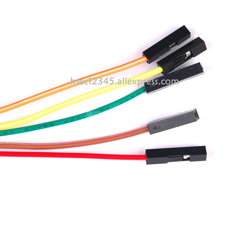 100pcs 200mm 1p to 1p female to female jumper wire Dupont cable for Arduino 20cm