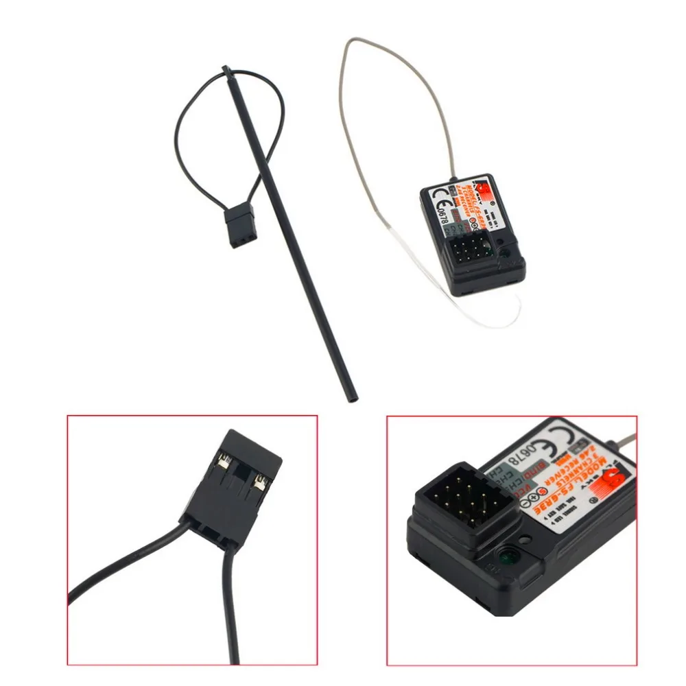 Приемник Flysky FS-GR3C 3CH 2 4 Ghz ДЛЯ FS GT2 GT2B GT3 GT3B GT3C T6 CT6B TH9X передатчик | Игрушки и хобби